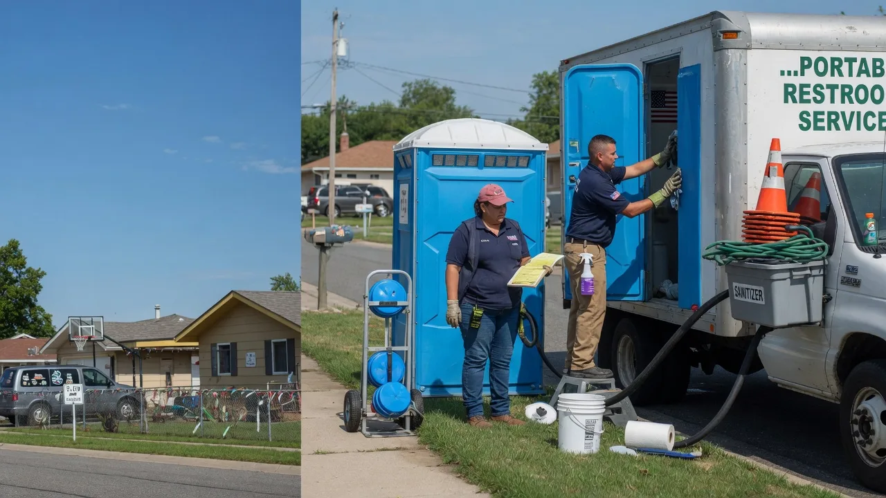 Porta Potty Rental in New London, TX near me